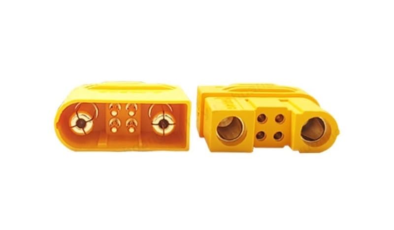 1 Paar XT120 (2+4) Stecker mit 1A Signalstift für RC-Drohnen