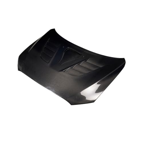 Capó de fibra de carbono estilo B para Mitsubishi EVO X cubierta de motor 4