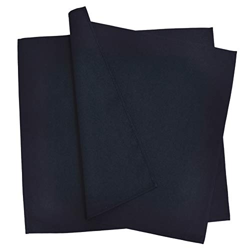 Serviette bento lavable coton marine lot de 2 pour repas propre - 3