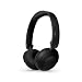 Philips TAH4209BK On-Ear-Kopfhörer, leicht, Bluetooth, Passive Geräuschisolierung, 55 Stunden Wiedergabe, natürlicher Klang, klare Anrufe, dynamischer Bass, 2 Stunden USB-C-Ladung, 2024, Schwarz