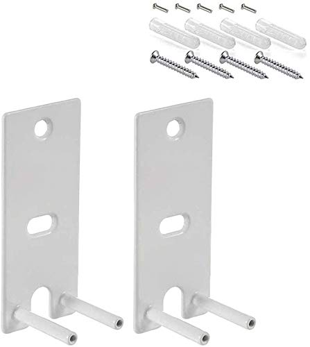 1 Par Soporte de Pared Soportes Repuesto para Bose Omnijewel Estilo de Vida 650 Entretenimiento Hogar Sistema, Acero Soporte de Pared Estantería Estante Soporte para Estilo de Vida 650 Altavoz