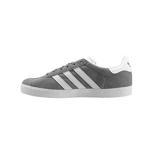 adidas Gazelle Vintage Power Moulded Tounge Trainers (Gray White, US 7)3