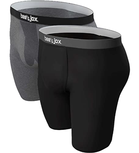 Vasectomy Underwear, 2-pk, Boxer Briefs w/Jockstrap-style Hammock2