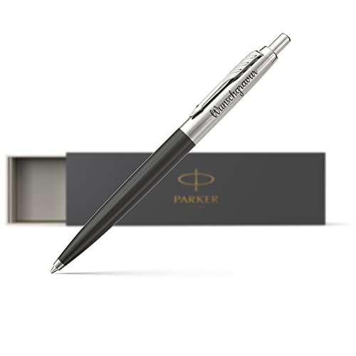 PARKER IM Vibrant Rings Füllfederhalter Mit Gravur – Premium Stift In Geschenkbox, Blaue Tinte