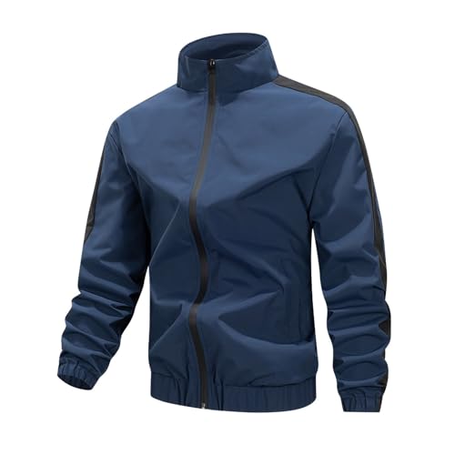 Veste militaire tactique homme manches longues et col montant coupe-vent