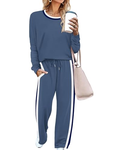 WIHOLL Womens 2 Piece Lounge Sets Fall Outfits Fashion Clothing Clothes