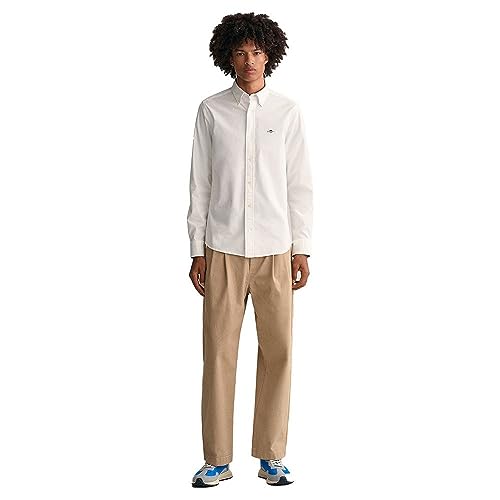 GANT SHIRT LS SLIM OXFORD STRETCH SHIRT
