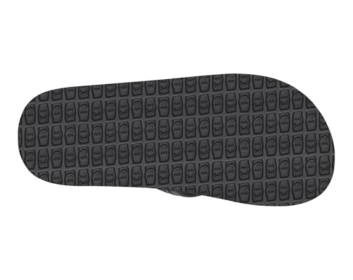 sanuk mens beer cozy 2  flip flops for men  mens sandals  beach sandals  supportive amp lightweight  memory foam footbed