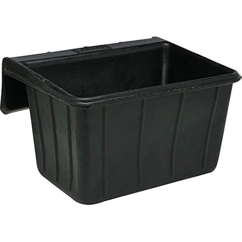 Fortex Rubber Over The Fence Feeder for Horses, 18-Quart Cover