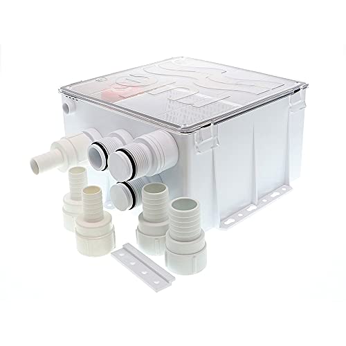 SupplyMount 98B-24 - Aftermarket Replacement Shower Drain Box with 800 GPH Pump - 24v Compatible with Rule