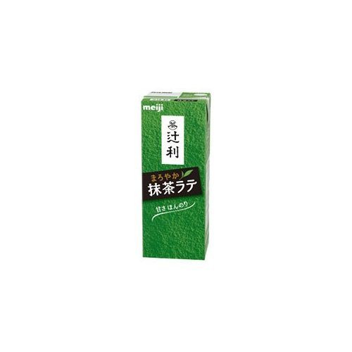 Amazon.co.jp: Meiji Tsujiri Matcha Latte, 7.8 fl oz (200 ml) Paper