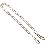 Qualité robuste et : fabriquée en métal de haute qualité, la chaîne pour suspension de plantes résiste à l’usure, préservant ainsi l’aspect neuf et le bon fonctionnement de votre suspension pendant des années. chaîne d’extension pour lustre, chaîne pour lampe