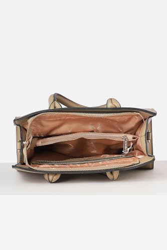 Image of Allen Solly Women's Medium Shoulder & Crossbody Bag | Vegan Leather | Multiple Pockets | Secure Zip Closure | Casual Outings