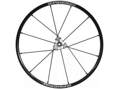 24? Spinergy XLX Wheel Silver Hub (Black Spokes)