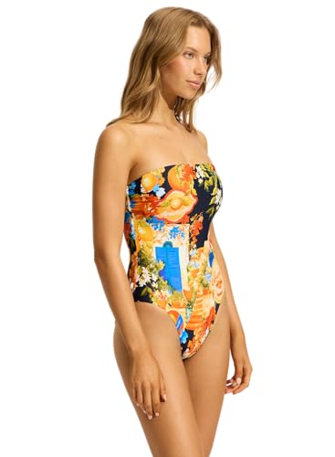 Seafolly Women's Dd Cup Bandeau One Piece Swimsuit2