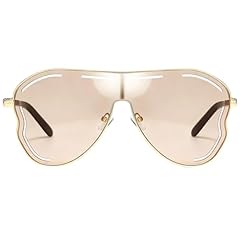 A05 Glod Frame/Clear Brown Lens