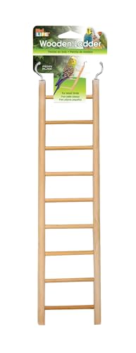 Penn-Plax BA115 9-Step Wooden Bird Ladder thumb #1