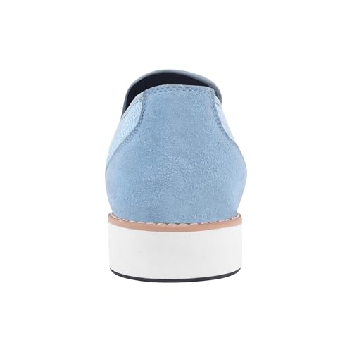 Image of LIBERTYZENO Mens Tuxedo Canvas Textile and Suede Leather Noble Loafers and Slip On Wedding Party Shoes for Easter Gift