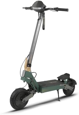 HONEYWHALE H2 Dual Electric Scooter for Adults, Peak 1200w*2 Dual Motor, 31mph Top Speed, 40miles Max Range, 48v 18Ah Battery, Dual Shock Absorber, Dual disc Brake, 10" Off-Road Tubeless Tires