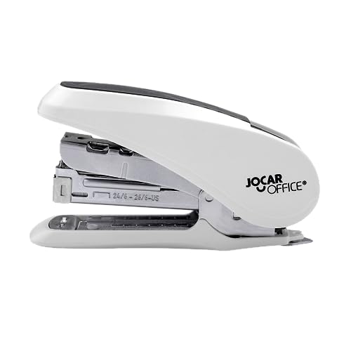 GRAMPEADOR METAL MENOS ESFORÇO OFF-WHITE P/ 30 FOLHAS - CAIXA C/ 1 UND JOCAR OFFICE