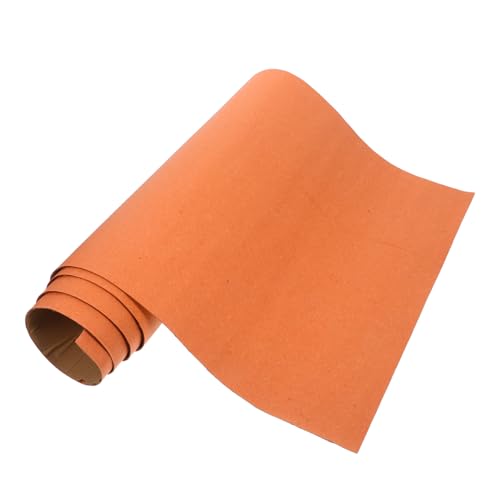 SHINEOFI Tela De Revestimiento De Bolsas Refuerzo De La Artesanía De Bricolaje Material De Refuerzo De La Bolsa Cuero Unido Chocolate Papel De Salvado