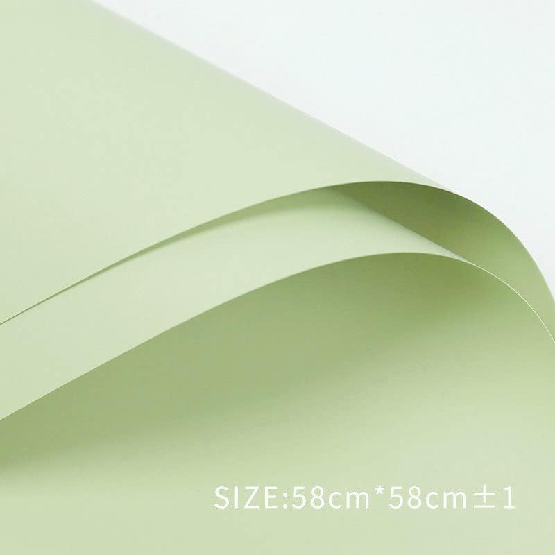 Miniatura 5 de XICHEN 20 hojaspapel de regalo de flores de estilo coreano, impermeable, papel de ramo de floristería, manualidades, papel de regalo ouya de 22.8 x