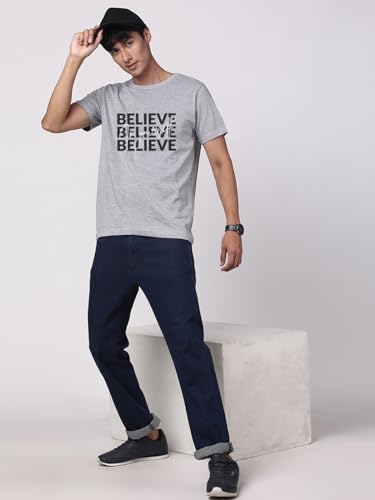 Image of ADRO Tshirt for Men | Printed T Shirt for Men | 100% Cotton Regular Fit T-Shirt |Printed T Shirt