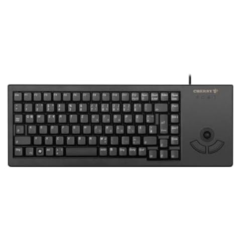 Cherry G84 UltraSlim Keyboard w/Integrated Trackball Cover