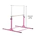 Wonlink Fitness Gymnastics Training Bar，Adjustable 3' to 5'，1.5