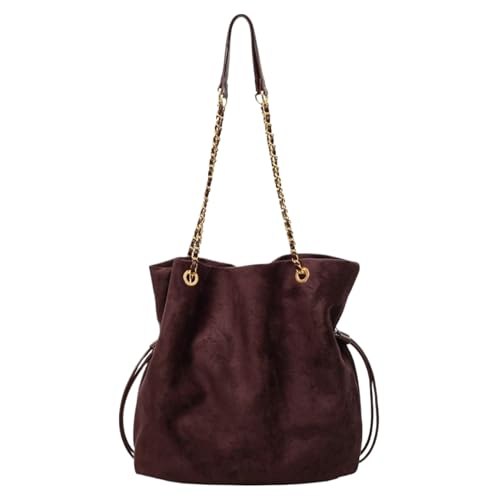 Genérico Bolso de mano retro, bolso hobo, boso de hombro de 15 pulgadas con interior espacioso, olso de resistente, bolsos de uso diario con diseño elegante, bolsos de hombro de viaje para mujer