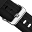 Black with Silver Buckle