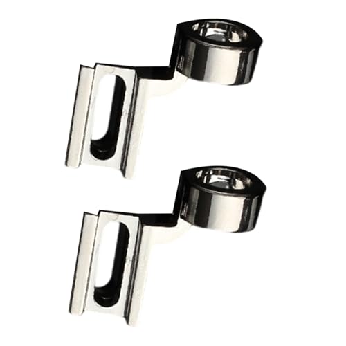 Dcfbkl Prensatelas multiusos para bordado, con puntera abierta, para coser, vástago alto, bajo, corto, para coser en el hogar, 2 unidades