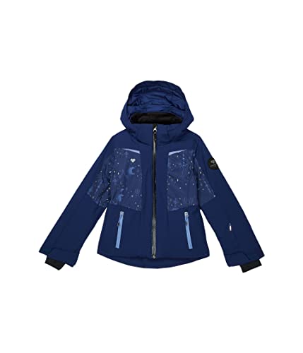 Obermeyer Girl's Leia Jacket (Little Kids/Big Kids) Navy Md (10-12 Big Kid) #TOP28