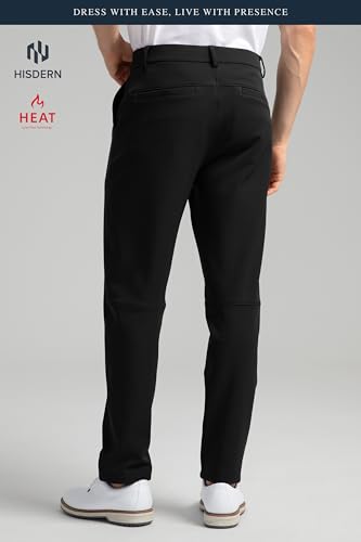 HISDERN Heat 701 Men's Thermal Golf Pants