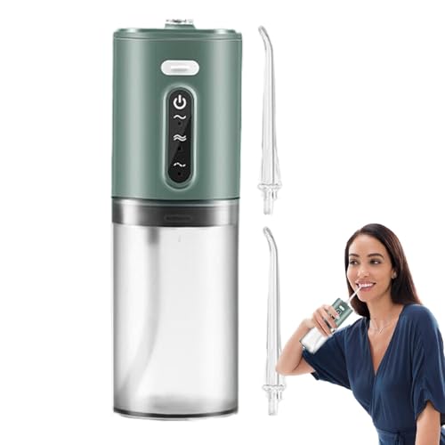 irrigador bucal de agua, irrigador bucal de agua portátil, Selecciones de limpieza para irrigador bucal, hilo eléctrico, Hilo inalámbrico recargable, limpiador de dientes de encías, selecciones de hil