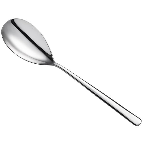 212 Main 9 in. Quantum Stainless Steel Tablespoon & Serving Spoon Silver