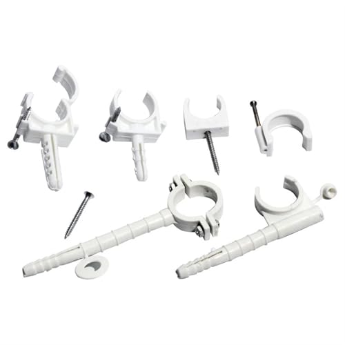 Colliers de serrage pour tuyaux de 20mm 25mm 32mm, clips de tube de vidange PPR