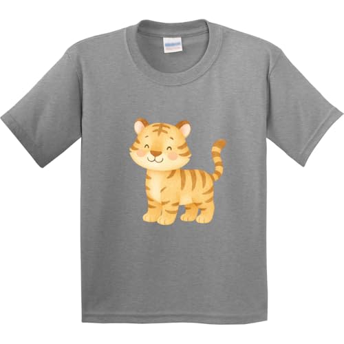 Image of inktastic Cute Tiger Youth T-Shirt
