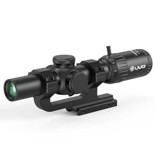 UUQ Aspire ED LPVO 1-6x24mm Tactical Hunting Rifle Scope -