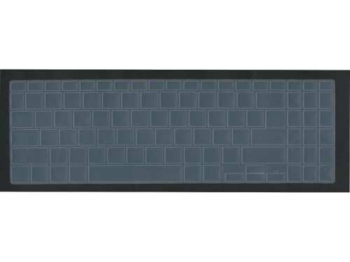 Image of Saco Keyboard Cover Compatible for 2024 ASUS Vivobook S16 OLED S5606MA | ASUS Vivobook S15 OLED S5506 S5507QA Series AI Button Model Laptops - Transparent