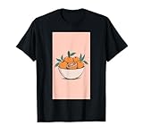 Fruit Citrus Vintage Bowl Orange Botanical Nature T-Shirt