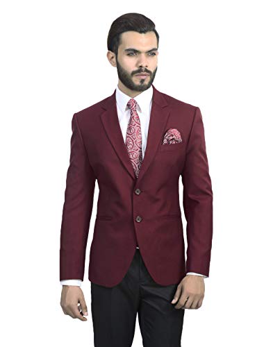 MANQ Men's Slim Fit Single‑Breasted Blazer – 66% OFF, Best Price Today