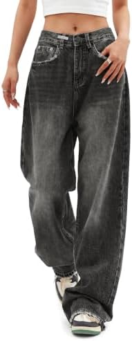EMMIOL Jeans for Women Wide Leg Baggy Jeans