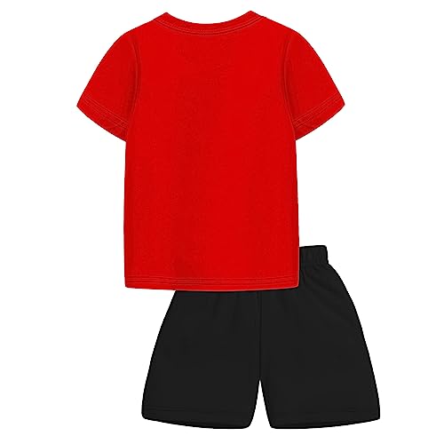 Image of Trampoline Boys Regular Fit T-Shirt and Shorts Set -Pack of 1
