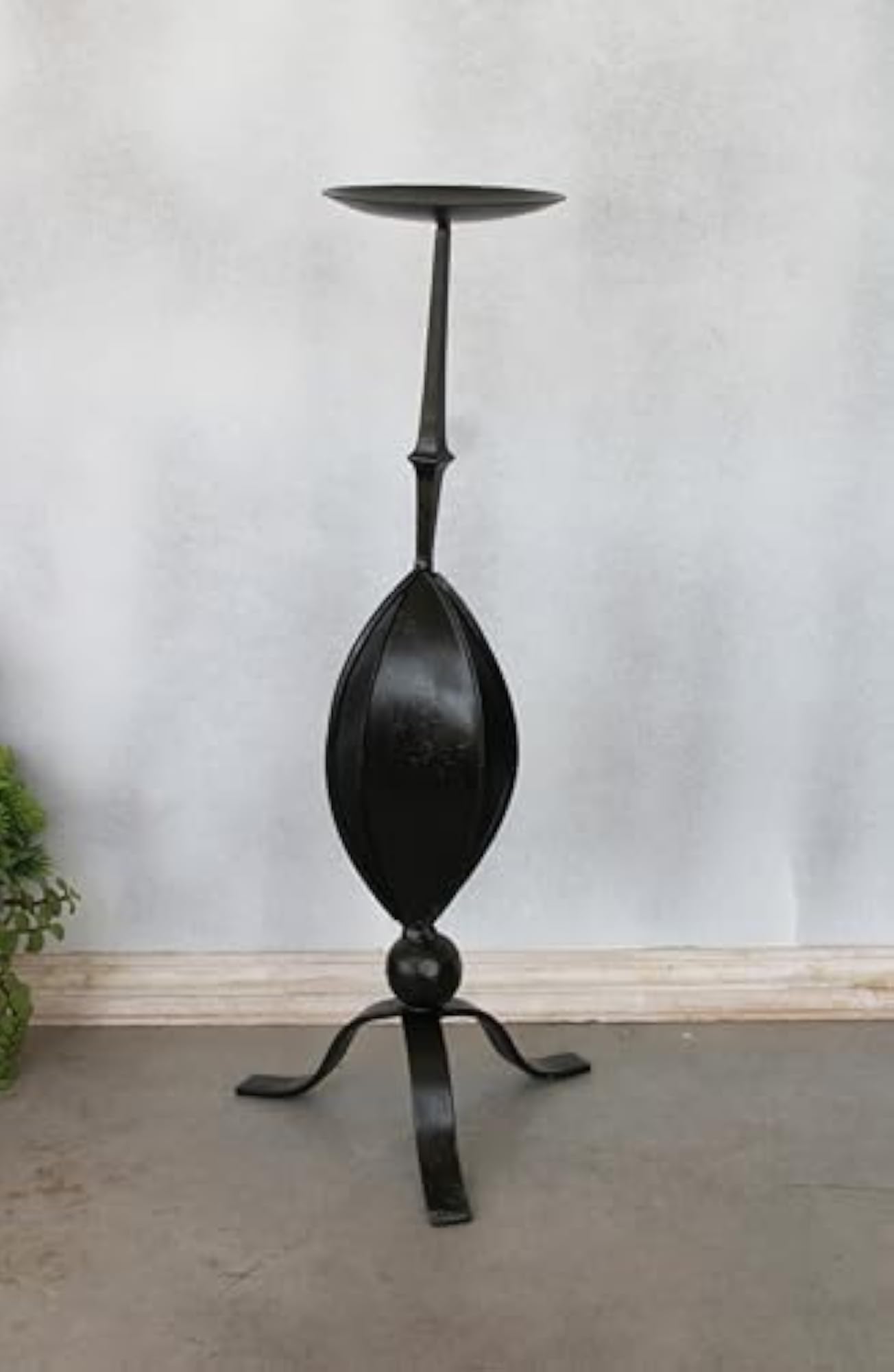 The Rustic Journey Unique Shape Handmade Iron Candle Stand