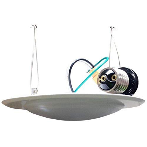 Morris Products Surface LED Recessed Lighting Retrofit Kit – for Recessed Downlighting, Alternative to Incandescent Lights – Energy Efficient, Dimmable, DOB Technology – 3000K, 14.5 Watts, 6”, White image 2
