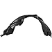 Garage-Pro Fender Liner Compatible with Toyota Sienna 2011-2017 Front, Passenger Side, without Insulation Foam, with Extension Sheet, Except SE Model