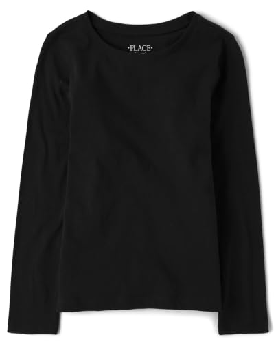 Image of The Children's Place Girls Basic Long Sleeve Layering Tees