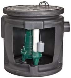 Sewage System, 1/2HP, Piggy-Back Switch