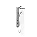 Aloha Rain Shower Head with Handheld Spray Combo - 1021-SSB, Stainless Steel - 8